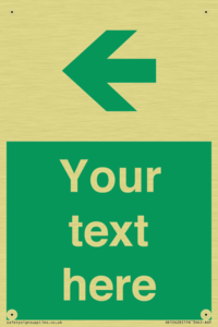 Custom Safe condition: Green Left arrow